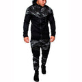 New hooded camouflage sweater