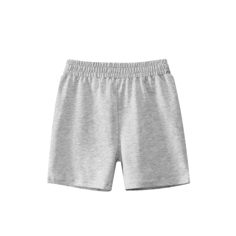 Solid Color Kids Capri Shorts