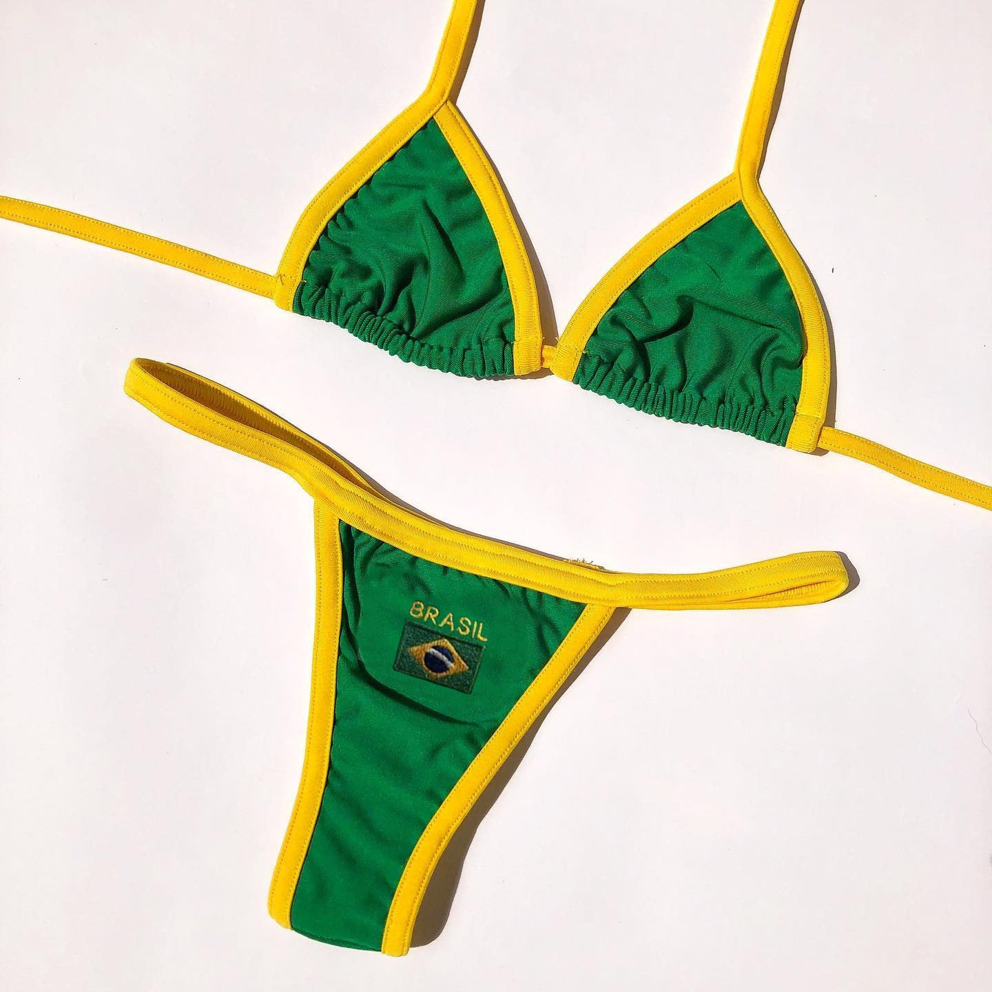 Women's Summer Bra T-back Suit Bikini
